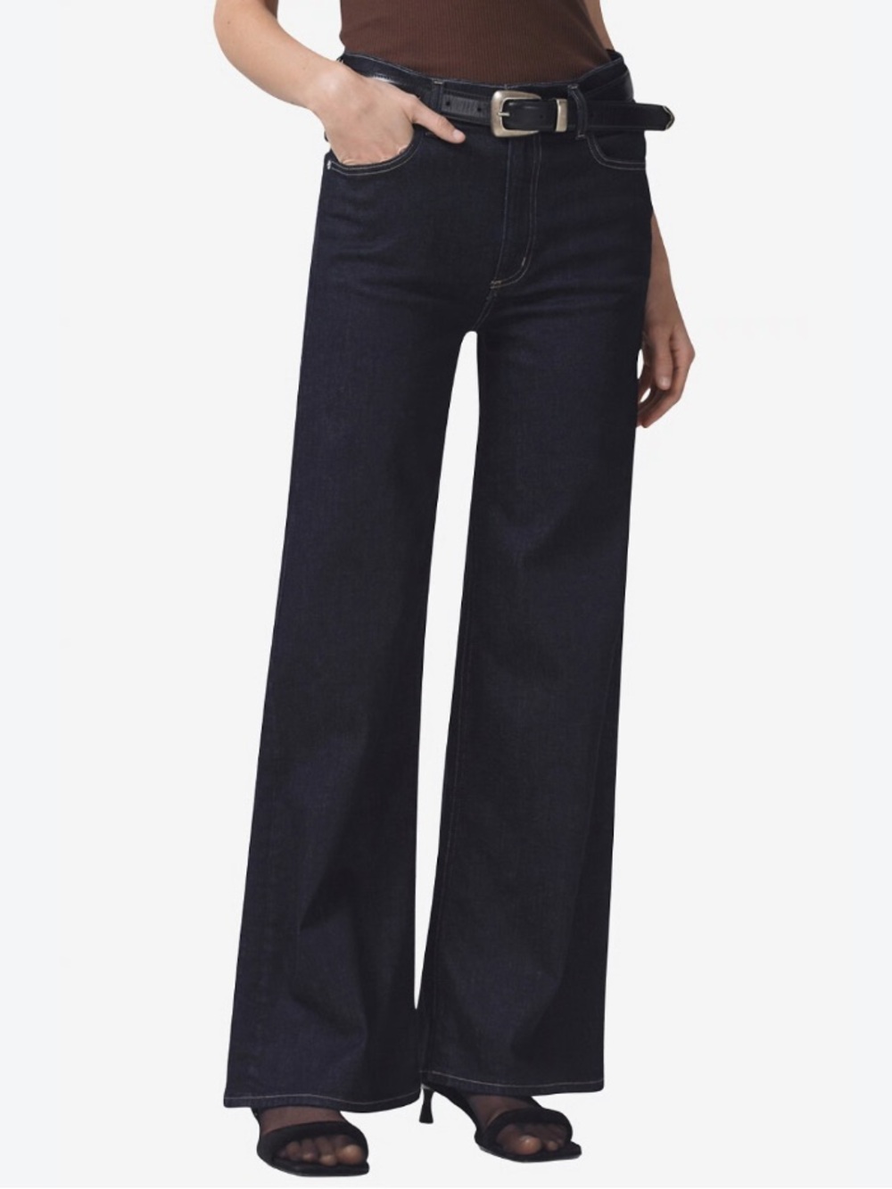Citizens Of Humanity Jeans Paloma Wide Leg in Dark Wash